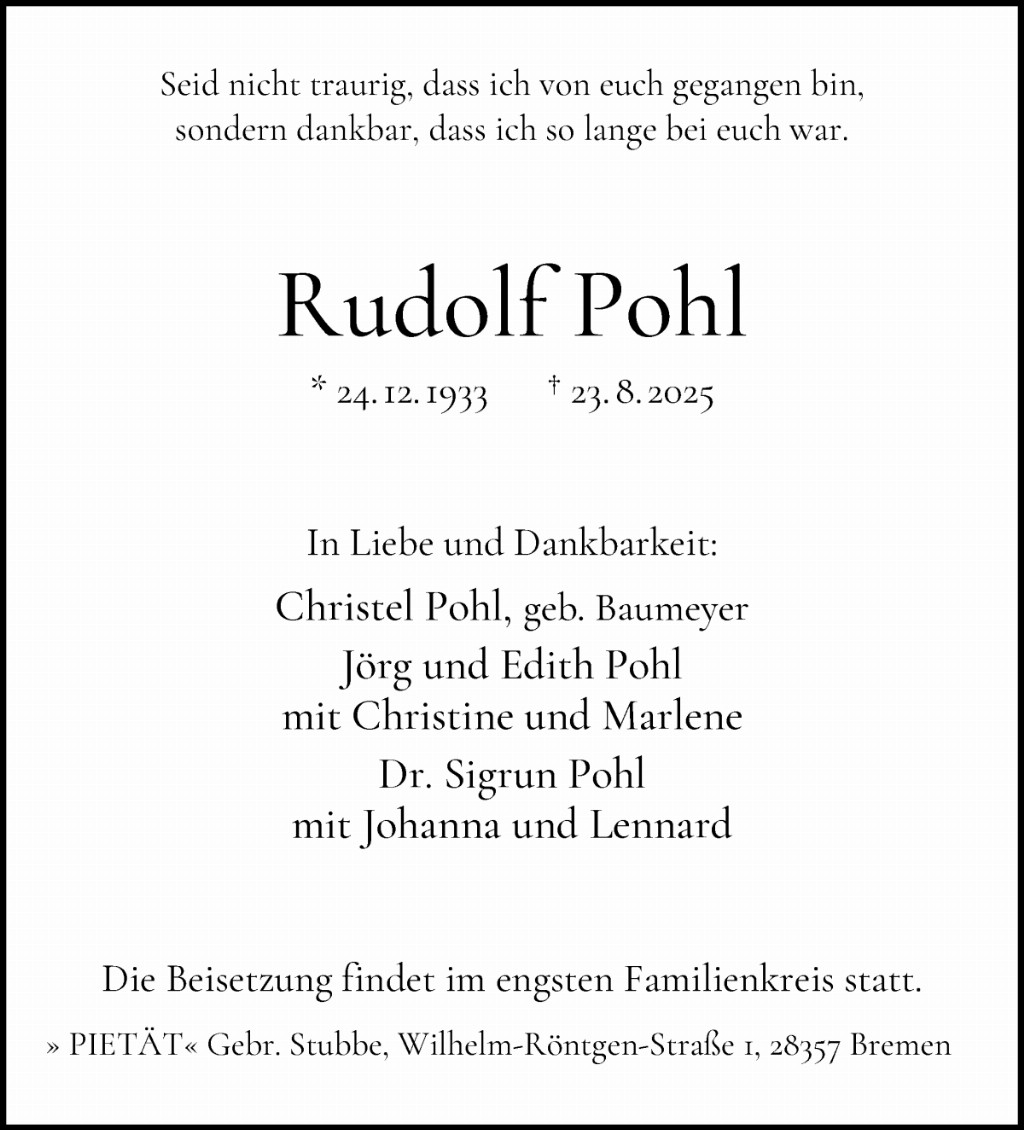 Rudolf Pohl