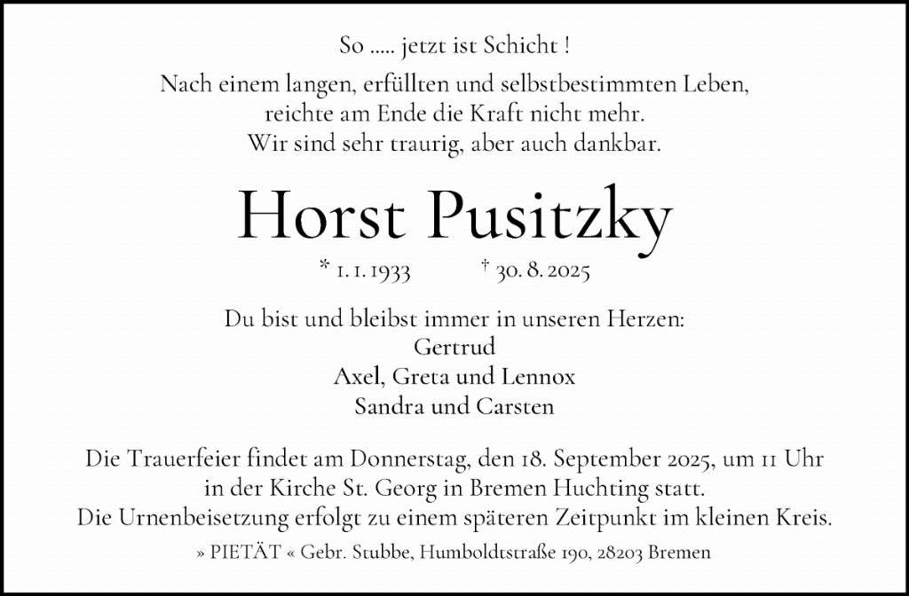 Horst Pusitzky