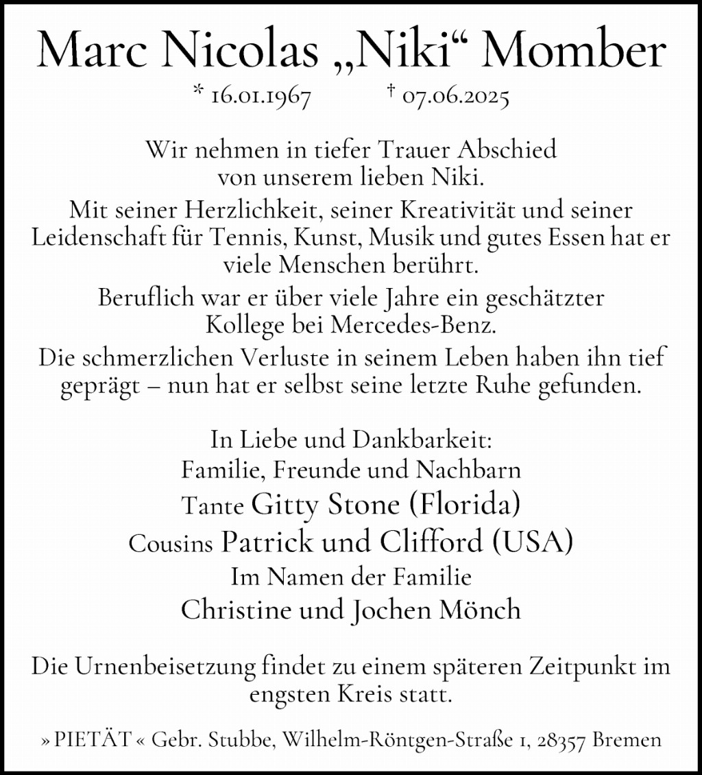 Marc Nicolas Momber