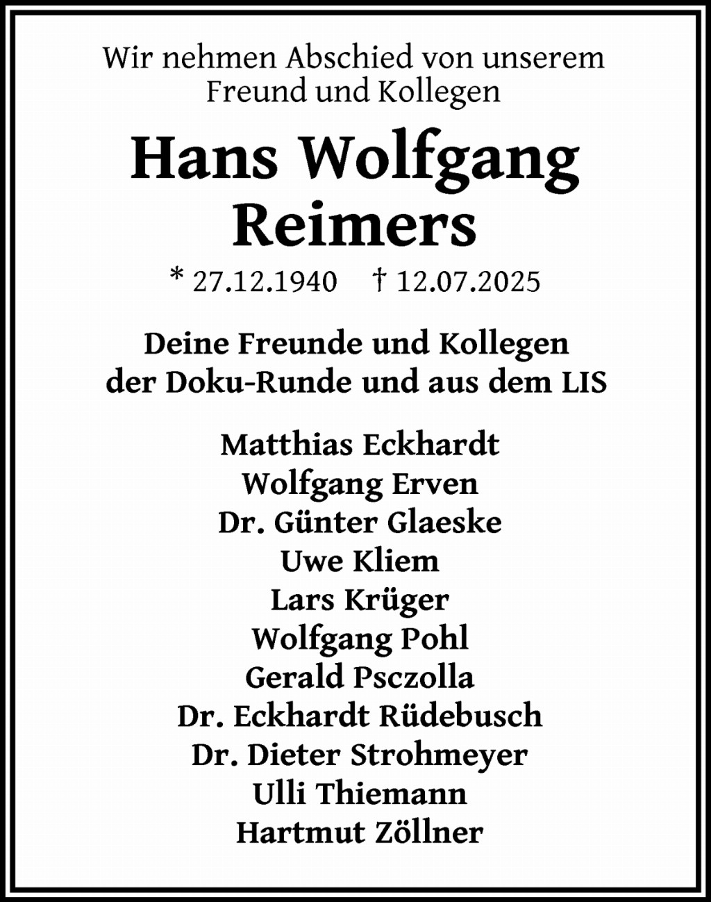 Hans-Wolfgang Reimers