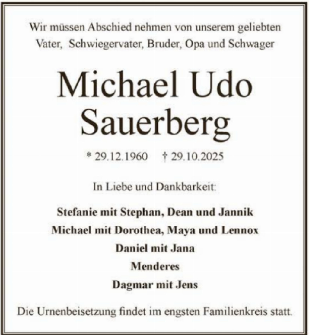 Michael Udo Sauerberg