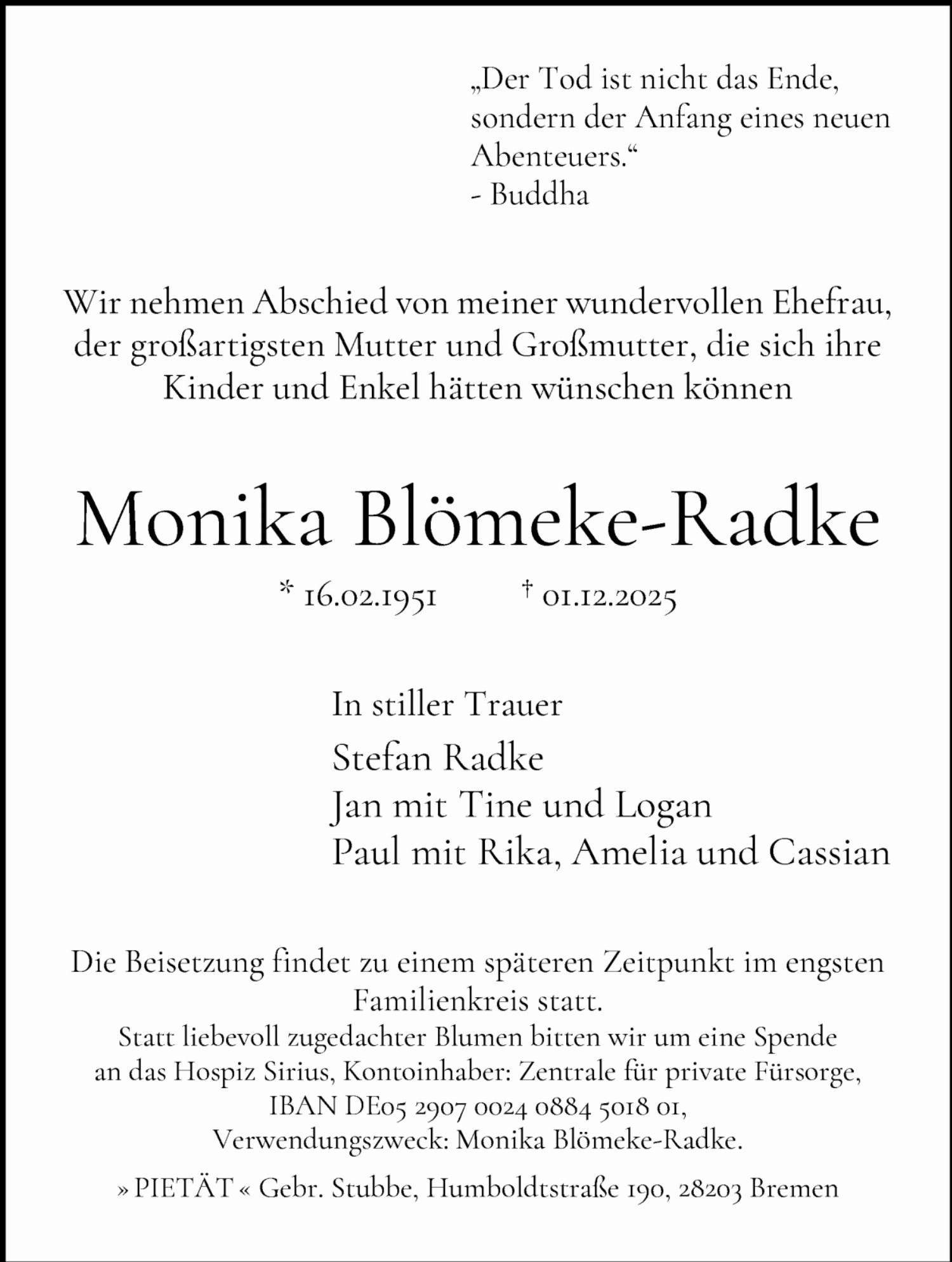 Monika Blömeke-Radke